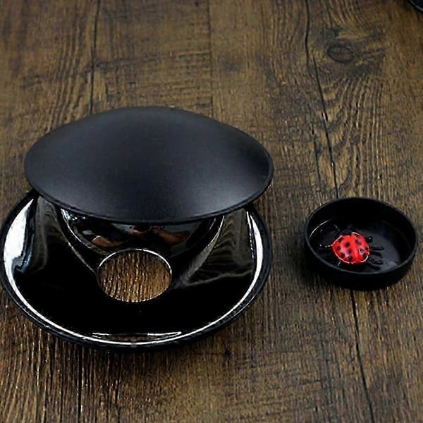 3D Optisk Illusion Maker Projektionsleksak Visuell Hologram Bild Magisk Display black