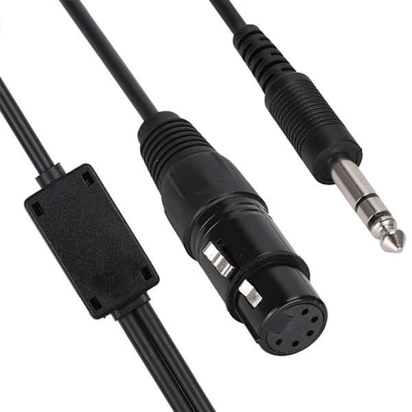 Til Airbus XLR til GA Dual Plug 5-pin headset adapterkabel Flyfly-hovedtelefonkabel