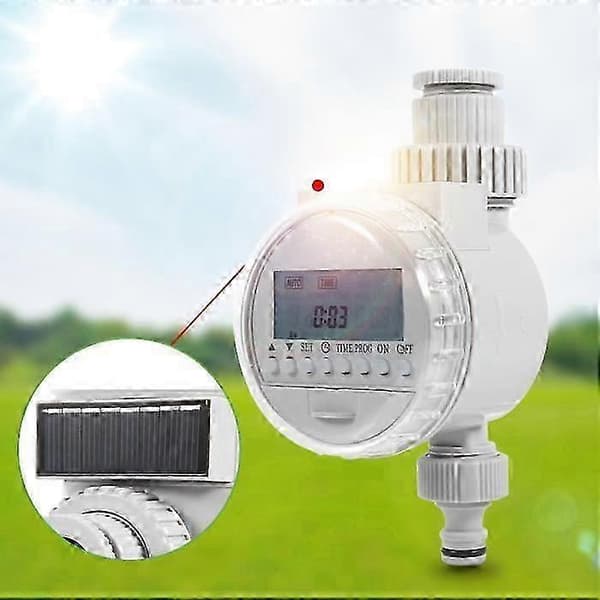 Xuyan Solar Automatisk Vandtimer LCD Programmerbar Vandbesparende Vandingsur