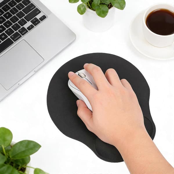 3 stk. ergonomisk musematte med håndleddsstøtte
