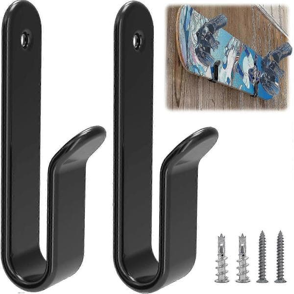 2st Horisontella Snowboard Väggfäste Klämmor Ställ Förvaring Display