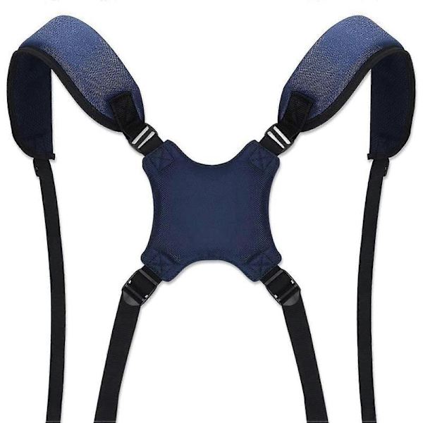 Portable Golf Shoulder Strap Double Shoulder Adjustable Golf Bag Straps Replacement Strap Padded Co