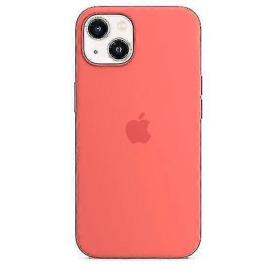 Silicone iPhone 13 Case - MagSafe Compatible, Ultra-Thin and Shockproof Pink Pomelo
