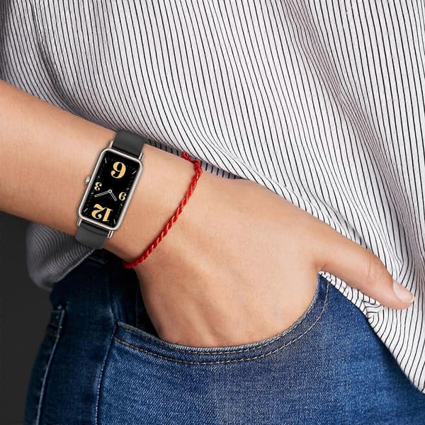 Silikone urrem til Huawei Watch Fit Mini Dark Grey