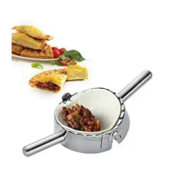 Redskaper Rustfritt Stål Empanada Ravioli Form Dumpling Maker Silver
