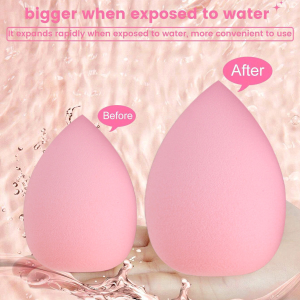 Makeupborstset Rosa (33-pack)