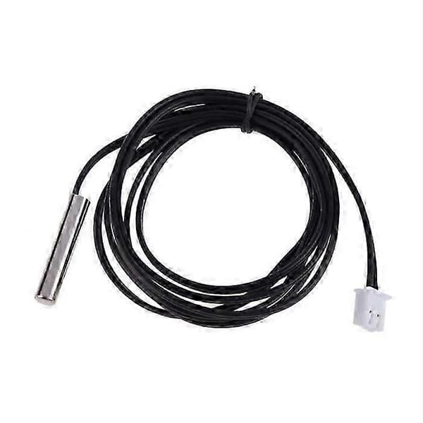 5 STK 1M Vanntette Temperatursensorer Temperaturtransdusere NTC Termistor Digital Temperaturprobe Sender