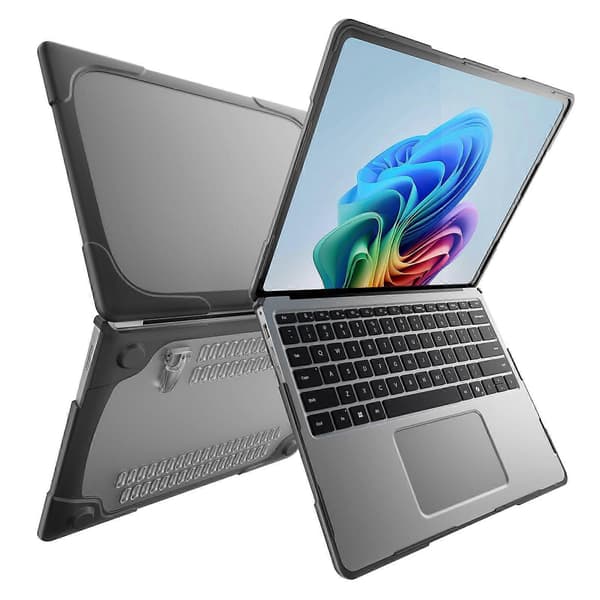 Til Microsoft Surface Laptop 7 13,8 tommer beskyttelsesetui til bærbar computer Grey