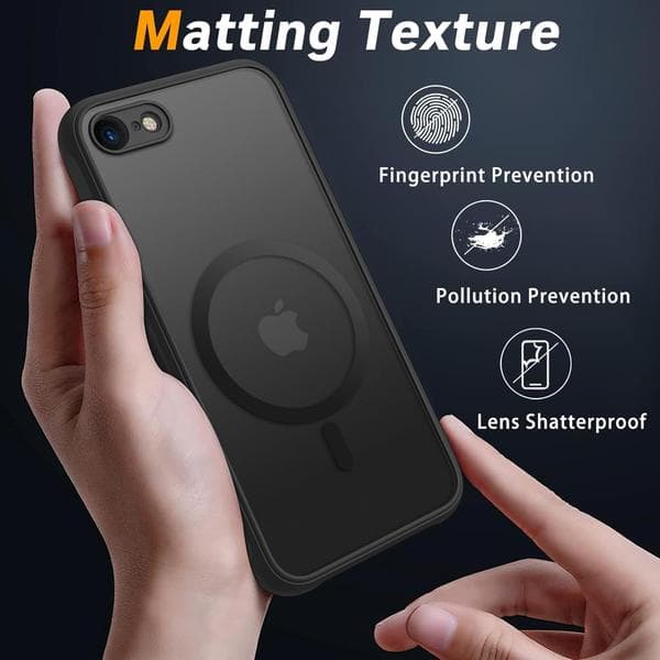 Magnetic Case for iPhone SE (2022/3rd/2020/2nd Gen.), iPhone 8 & 7 - MagSafe Compatible, Shockproof