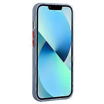Kompatibelt TPU-deksel til iPhone 15, fallsikkert bakdeksel med kortholder (Blå)