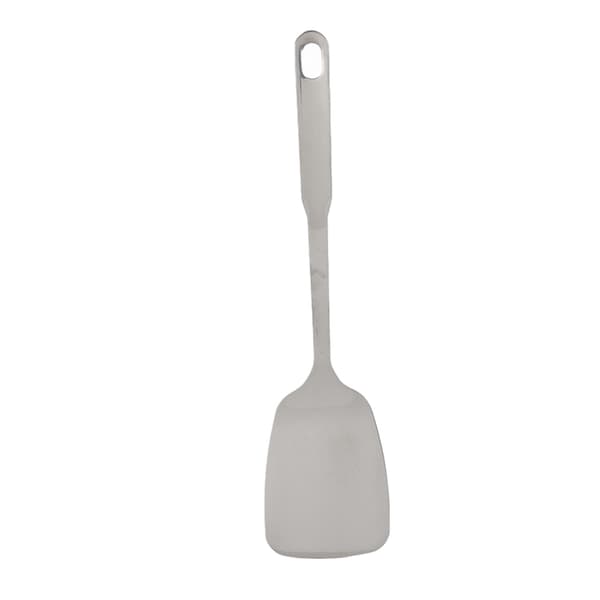 304 rostfritt stål matsked stekspade i stål (utan hål)