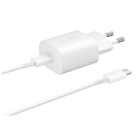 20W Fast Charger for Samsung + 1M Cable White 25W + 1m c White 25W + 1m cable white