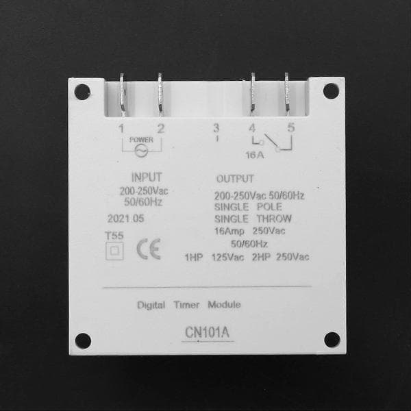 Ny LCD Digital Kontroll Ström Programmerbar Timer DC 12V 16A Tidsreläbrytare (tangling)