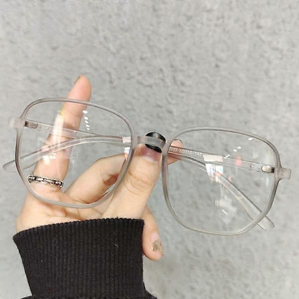 Kirjalliset retro-sinivalolasit Matte Gray