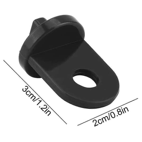 Drivhus tilbehør, drivhus tilbehør plastkroge Cy) 10 pcs