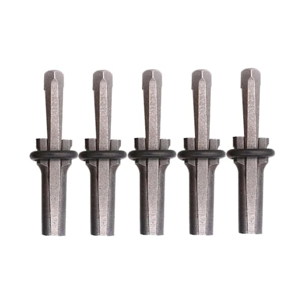 5-pack Spräckkilar 14 mm / Stenkilar för stenspräckning