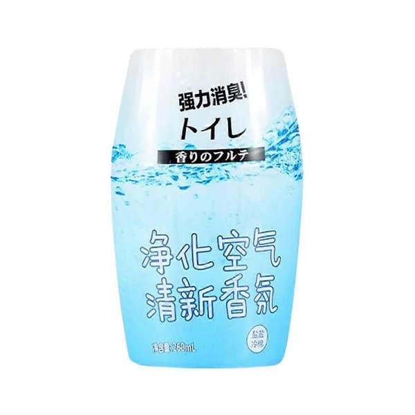 Toalettluktfjernende luftfriskergel - 260 ml langvarig baderomsduft bule 260ml