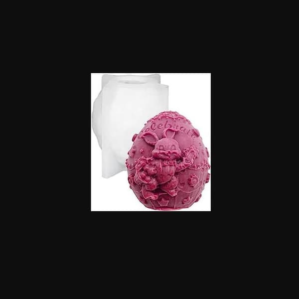 Silikon egg- og kaninlysform Egg- og kaninlysform Cameo lysform