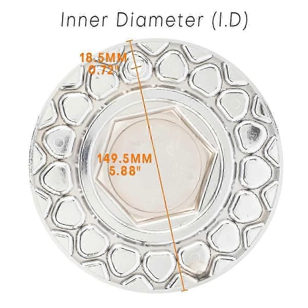 Navkapsel 168mm BBS RS 247L169 9155L169 4ST Silver