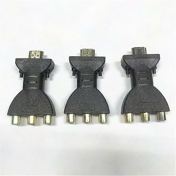 HDMI til AV-adapter - 1080P HDMI til RGB & Video Sync-konverter til RCA-komponentudgang