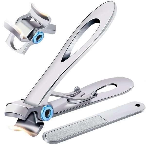 Nail Clippers for Thick Nails, Avoid Complicated Cuts - Nail Scissors Silver silver