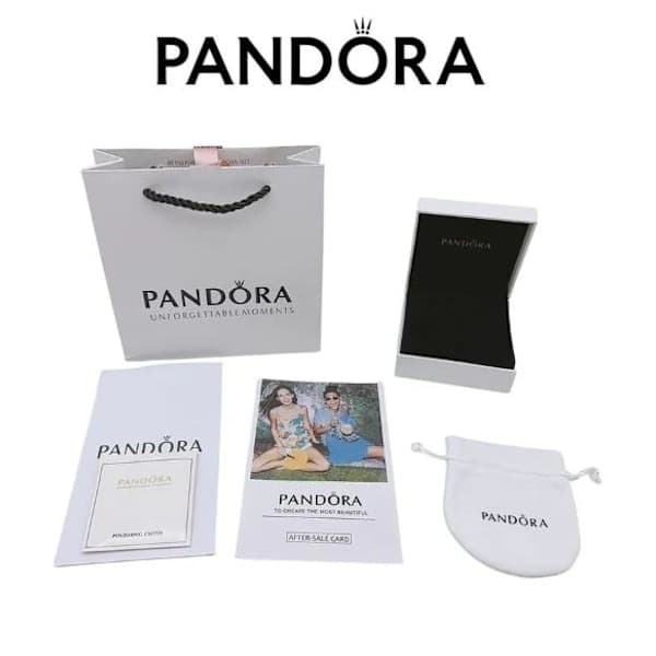 Pandora - Skiing Penguin Charm - Sterling Silver