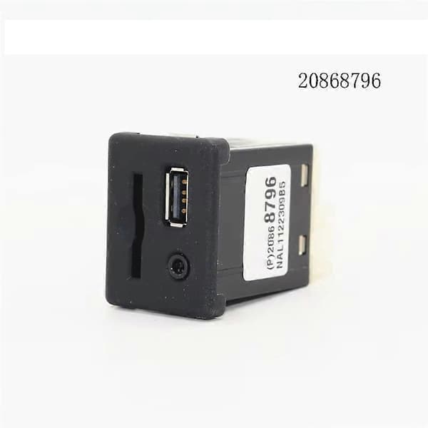 Bil AUX USB Interface Modul USB Tilslutningsinterface til Vauxhall Insignia & Zafira C 20868796 Black