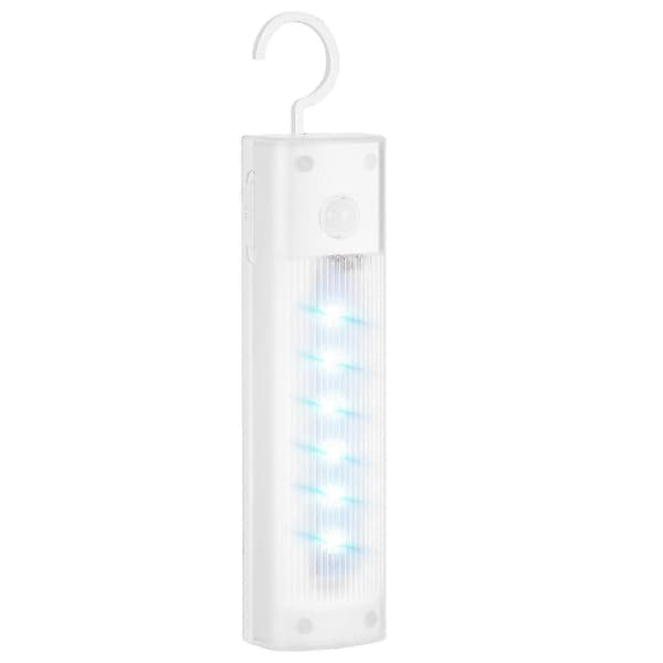 Menneskekroppssensor Nattlampe kompatibel med belysning 1 stk Hvit plast LED