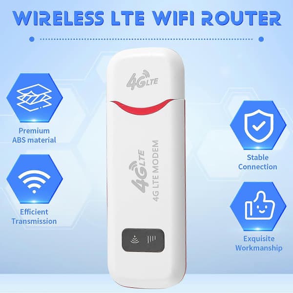 4G LTE Wireless USB Dongle Mobile Hotspot 150Mbps Modem Stick Sim Card Mobile Broadband Mini 4G Router