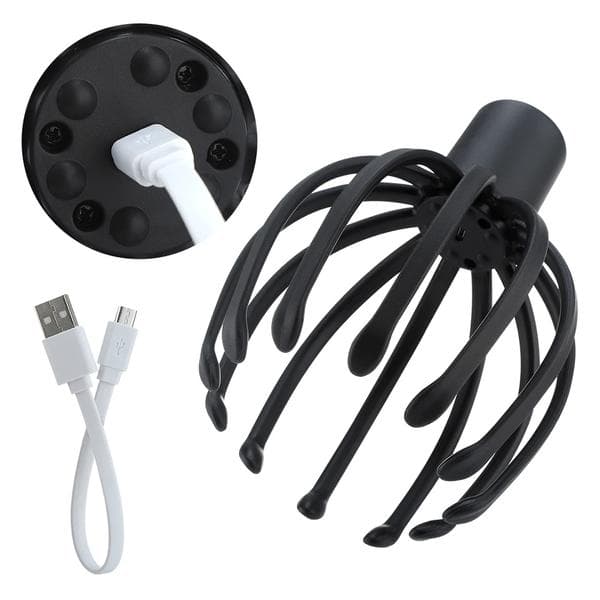 Elektrisk blæksprutte klo hovedbundsmassager 1pc
