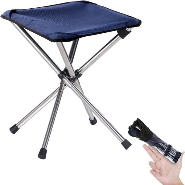 Campingstol, Lille Klapstol, 35 cm Let Klapstol