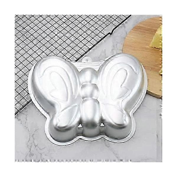 Fjärilsform, 3D-dekorationsform i aluminium, bakform