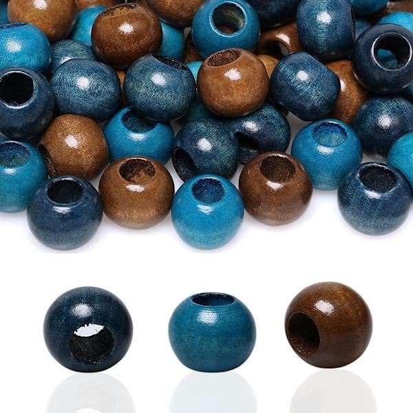 Treperler Spacer Beads Stort hull (10 mm)