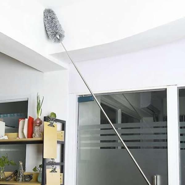Telescopic Duster 84-250 cm with 2 Interchangeable Brush Heads 380