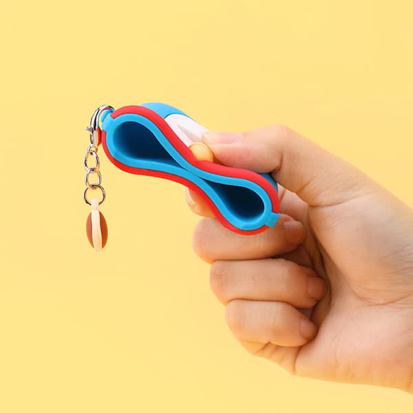Cartoon Bluetooth Headphone Case Silicone Cute Doraemon Wireless Bluetooth Headphone Case Blue for IOS Earbuds Pro