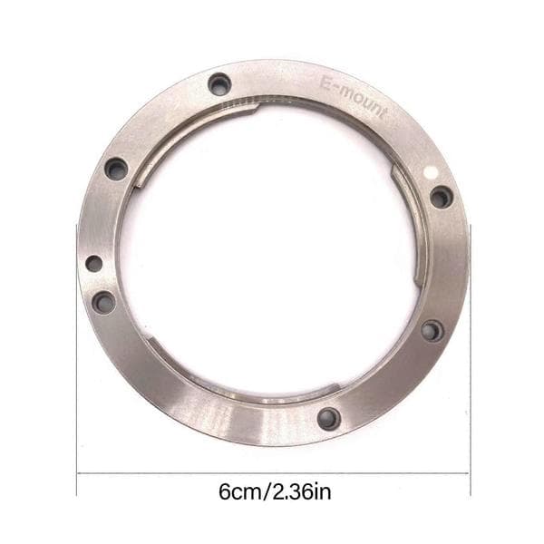 Främre E-Mount Monteringsadapter Reparationsdel Lätt Ergonomisk Kameramontering Ersättning för A7M3 A7R3 A7R4 Multicolor