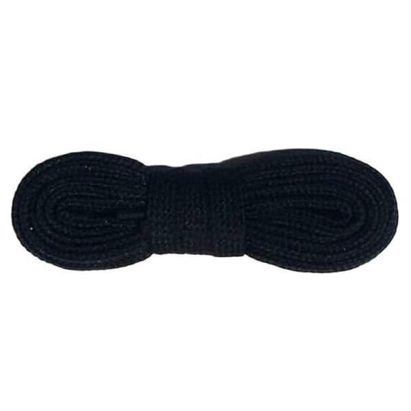 3 farver 1,5 cm brede snørebånd Unisex polyester snørebånd sorte black