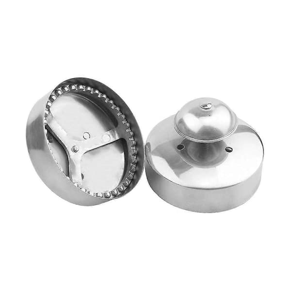 Sandwichudstikker, 3,5 tommer rund sandwichudstikker i rustfrit stål, sandwichdecruster Silver