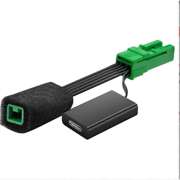 Dash Cam Strømadapter til Volvo XC40 XC60 XC90 S60 V60 C40 3-bens interface (Model A) Plug and Play Bil Bakspejlsadapter