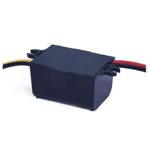 12V til 6V DC-DC-omformer trinnmodul strømforsyningsspenningsregulator svart