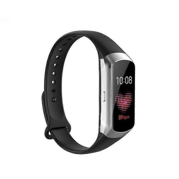 Til Samsung Galaxy Fit SM-R370 silikone urrem Black
