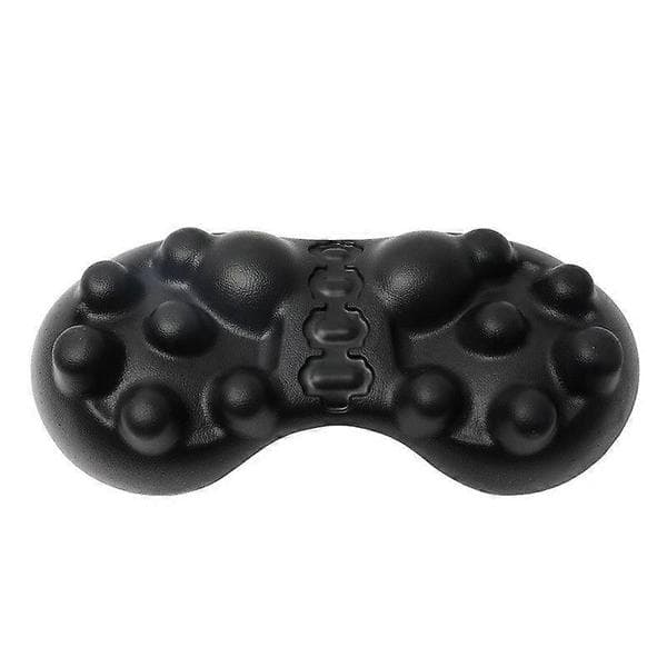Triggerpunktsmassager, ergonomisk för muskelavslappning black lumbar support