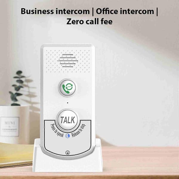 Trådløst stemmeintercom Lang rekkevidde Toveis kommunikasjon Stemmeanropsintercomsystem for hjemmet
