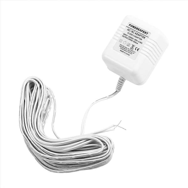 24V Dörrklockstransformatoradapter för videodörrklockor, EU-kontakt