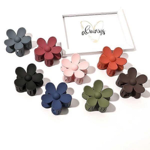 Hiusklipsit Kukka Hiusklipsit 8 KPL Söpö Hiusklipsi Daisy color A