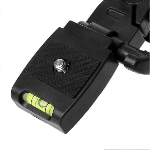 Stativhuvud, laserpassplatta, plastadapterbeslag, armfäste
