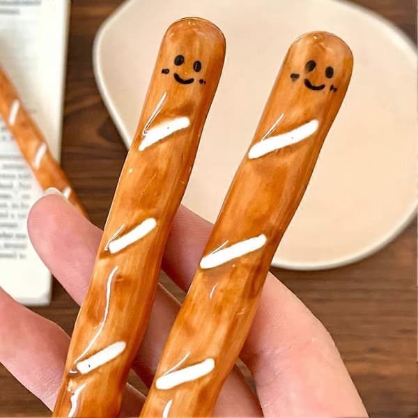 Hapanleivän sekoitustikku B2I6 Brown 2pcs