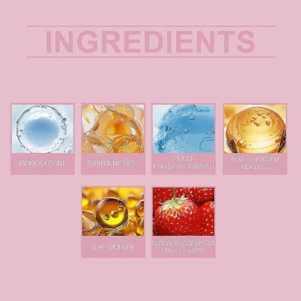 Jordbær Rensecreme - Dybderens, Næring & Skånsom Makeupfjerner, 50g