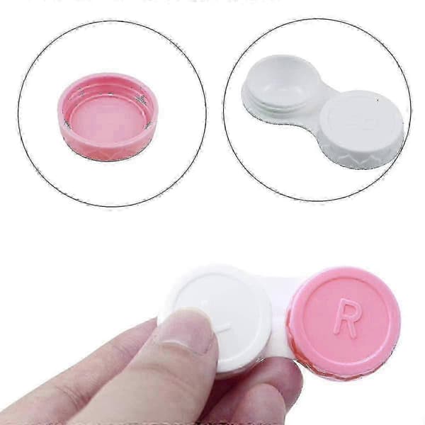 25-pack kontaktlinsfodral med L- och R-lock för förvaring_cdb1