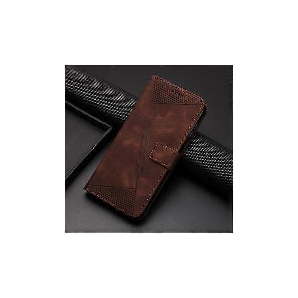 Case for Honor Magic 7 Lite Protective Flip Soft PU Leather Phone Case Compatible with Honor Magic 7 Lite - Brown Brown